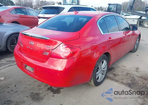 2013 Infiniti G37X z USA, uszkodzony, nr VIN JN1CV6AR8DM352338